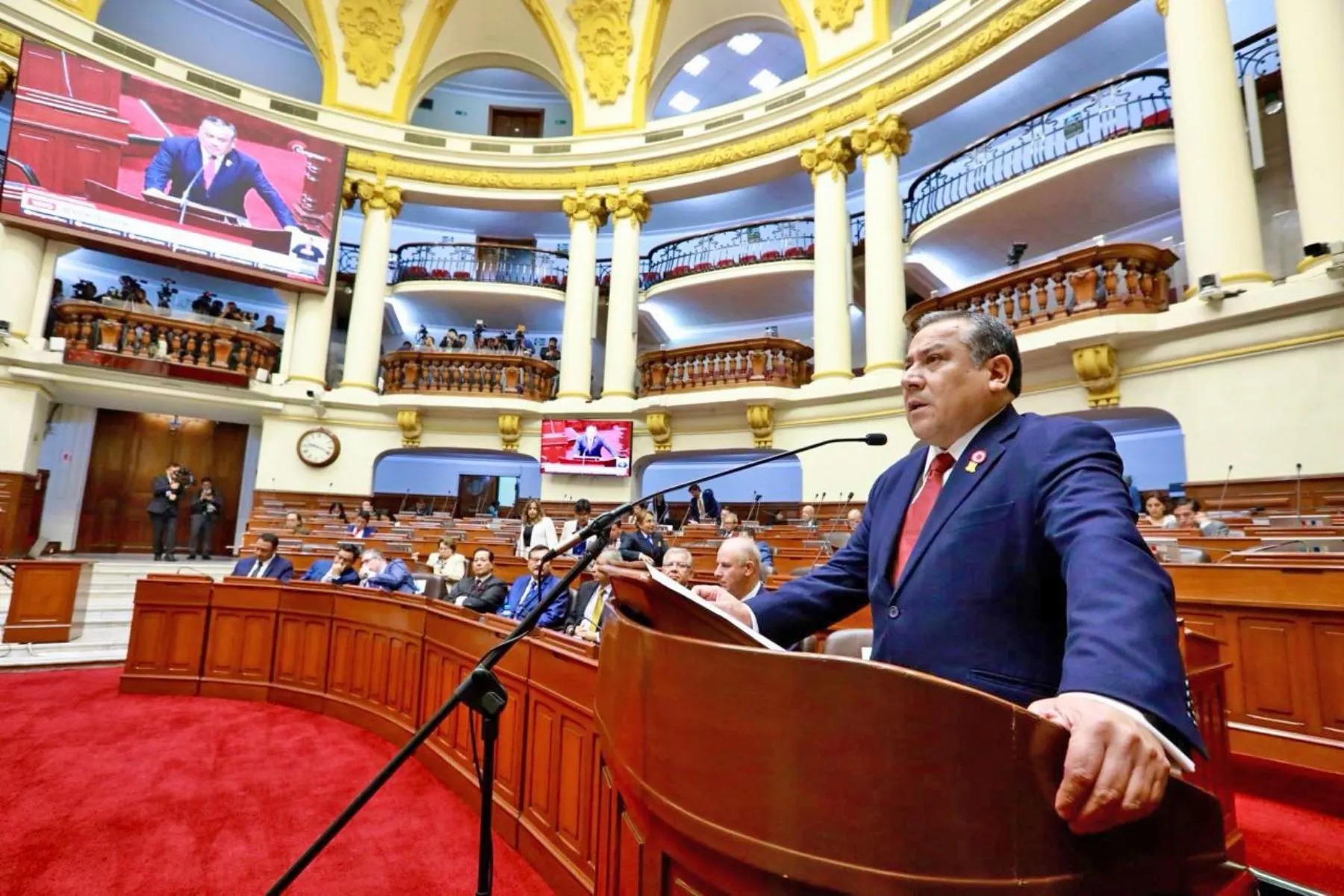 Análisis del discurso de Gustavo Adrianzén ante el Pleno del Congreso